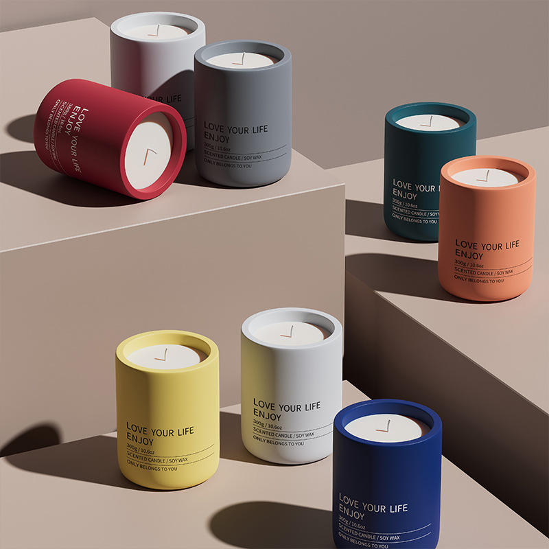 Cement Jar Scented Candle [SC-JR320]